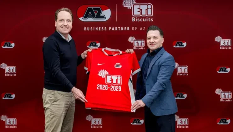ETİ Bisküvi AZ Alkmaar’a sponsor oldu