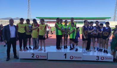 Küçükler Atletizm Eleme Yarışmaları tamamlandı