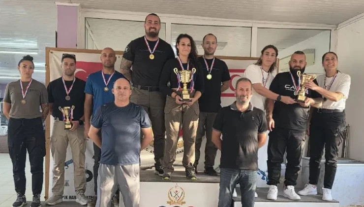 Gönyeli Atatürk Atış Poligonu’nda Bahar Kupası heyecanı yaşandı