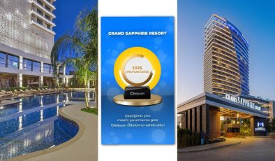 Grand Sapphire Resort’a 2026 Otelpuan Başarısı