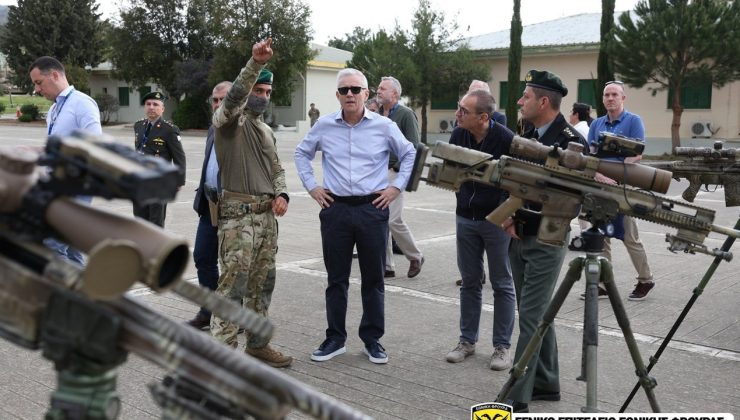 AB askeri heyet, Rum ordusunu inceledi