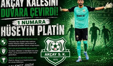 Akçay kalesini tecrübeli eldivene teslim etti