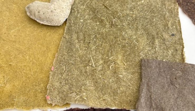 Kıbrıslı sanatçı Sanıvar, esnek formda bir kâğıt geliştirdi