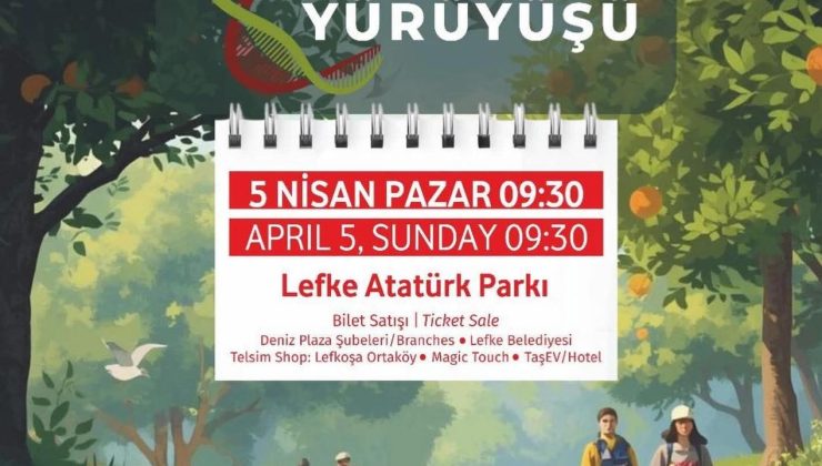 23’üncü Orkide Yürüyüşü yarın Lefke’de yapılacak