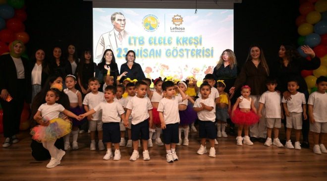 LTB El Ele Kreşi çocuklarına yönelik 23 Nisan etkinliği düzenlendi