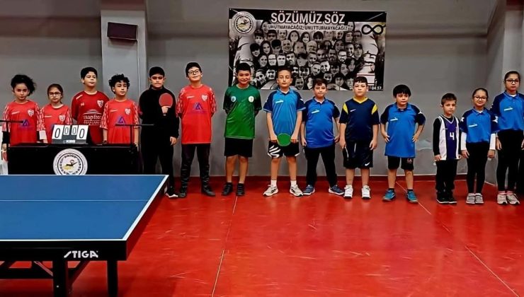 Masa Tenisi U13 Ferdi Klasman Turnuvası başlıyor