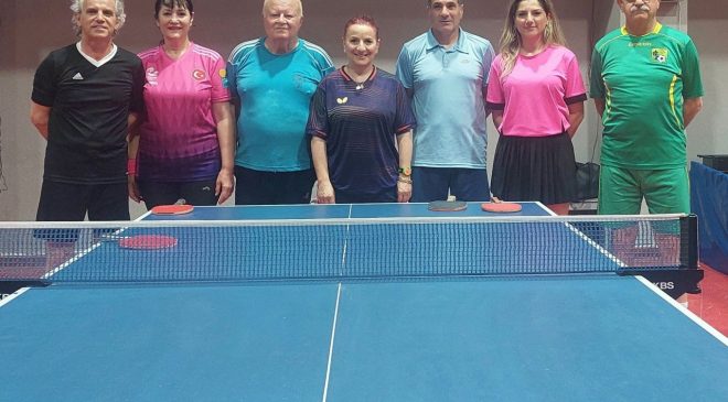 Veteran masa tenisçilerimizden başarılı sonuçlar