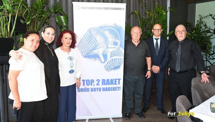 Masa Tenisi’nde veteranlarda uluslararası organizasyon