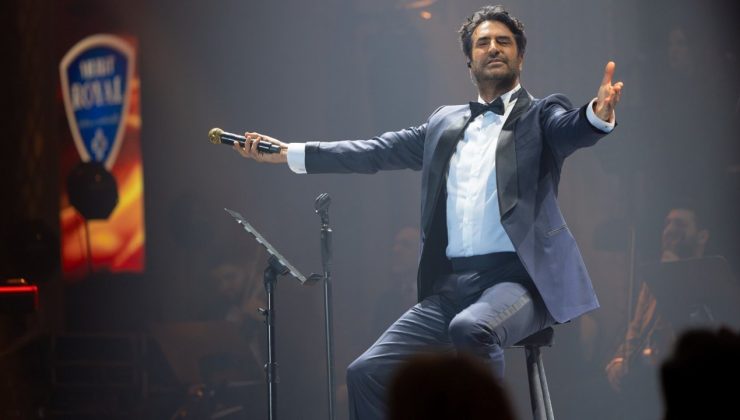 Mahsun Kırmızıgül’den, Merit Royal Diamond’ da müzik ziyafeti