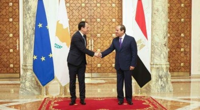 Güney Kıbrıs ile Mısır ortak bir bildiriye imza koydu