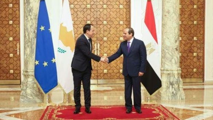 Güney Kıbrıs ile Mısır ortak bir bildiriye imza koydu