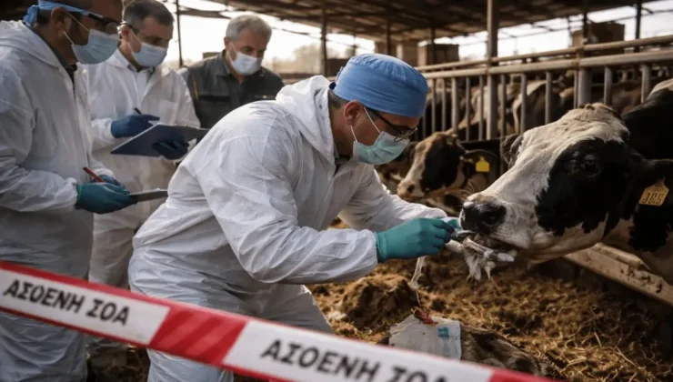 Güney’de şu ana kadar 105 çiftlikte Şap hastalığı tespit edildi