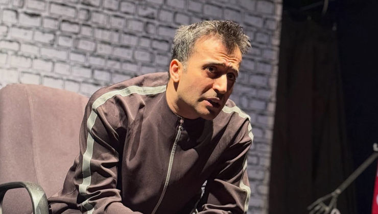 Çatalköy-Esentepe Tiyatro Festivalinde tek kişilik oyun sahnelendi