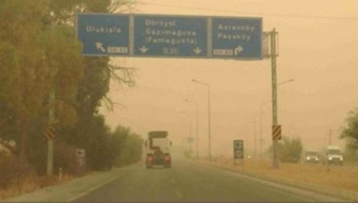 Meteoroloji’den toz uyarısı