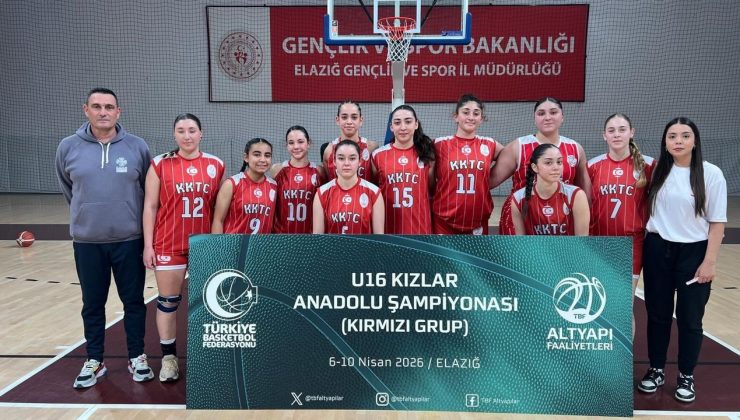 KKTC U16 Kız Karması’ndan Elazığ’da kritik galibiyet