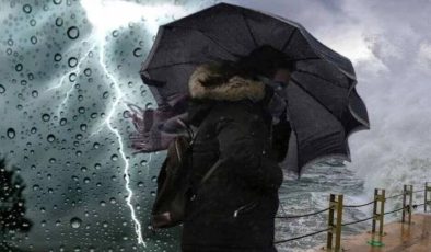 Önümüzdeki üç gün yer yer sağanak bekleniyor