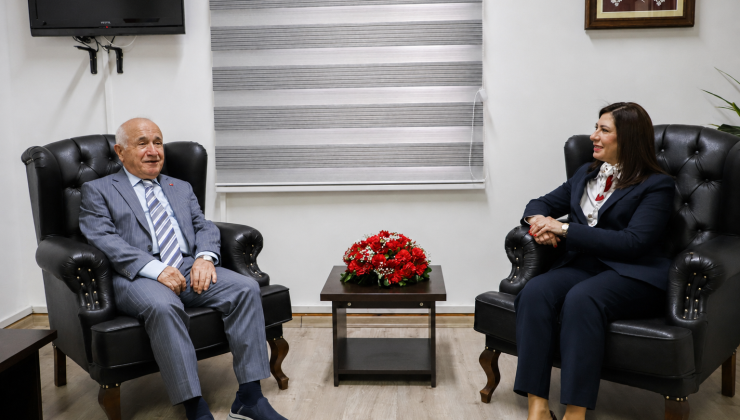 CTP Genel Başkanı İncirli eski TBMM Başkanı Çiçek ile görüştü