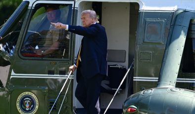 “Trump, Beyaz Saray’a helikopter pisti inşa etmeyi planlıyor”
