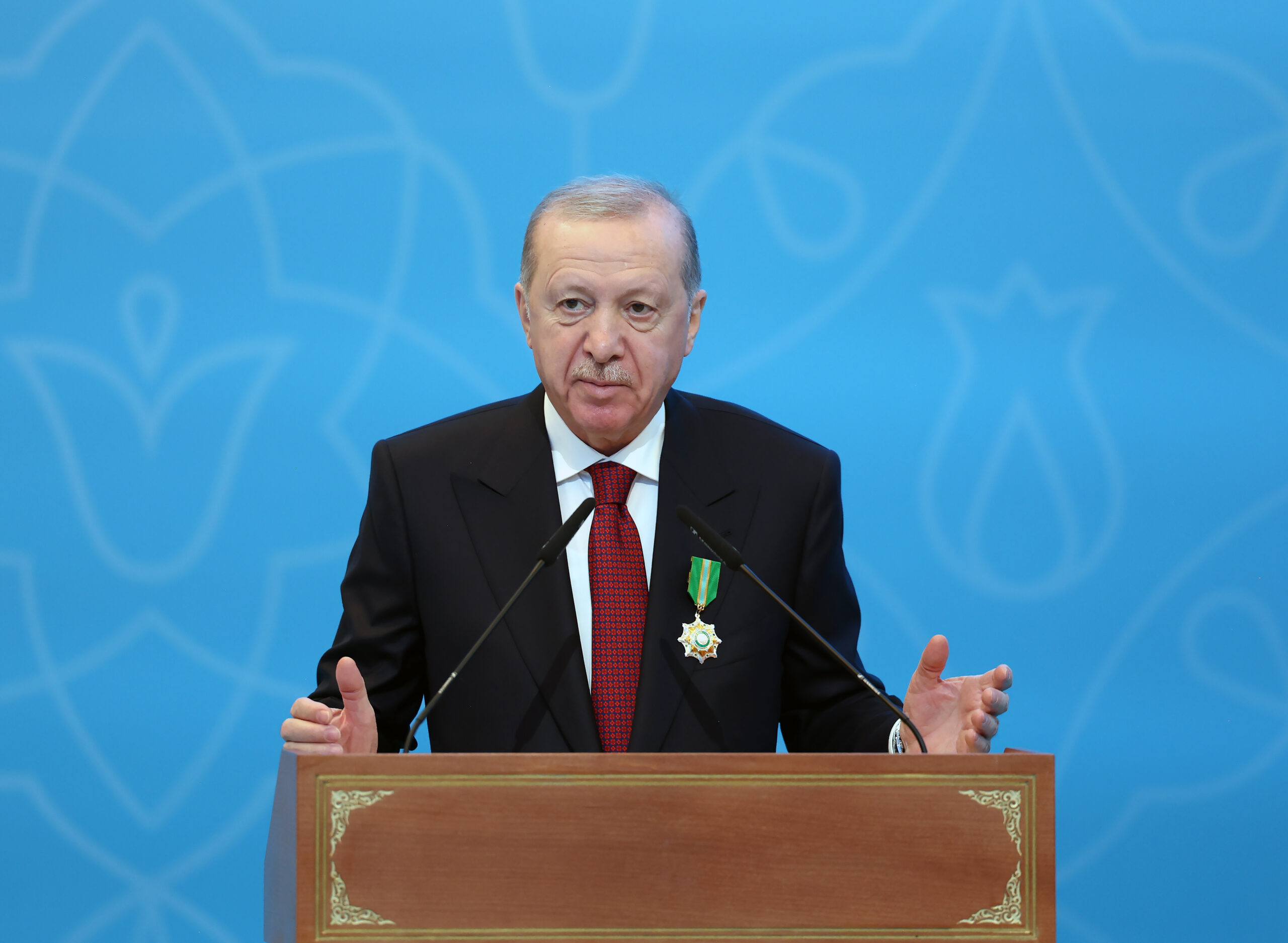 TC Cumhurbaşkanı Erdoğan, Kazakistan Cumhurbaşkanı Tokayev ile ortak basın toplantısında konuştu