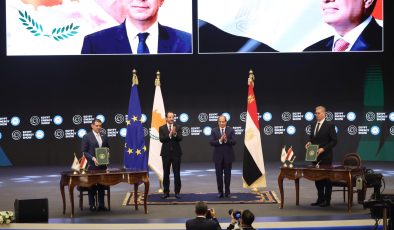 Mısır ile Güney Kıbrıs Rum Yönetimi arasında doğalgaz çerçeve anlaşması imzalandı