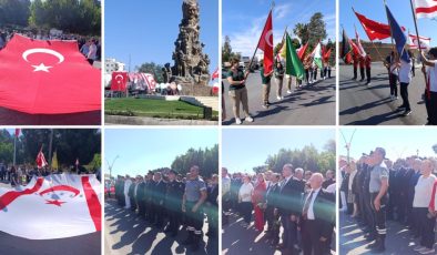Gazimağusa’da 19 Mayıs törenle kutlandı