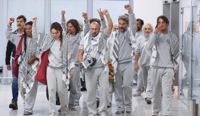 Küresel Sumud Filosu’nda Alıkonulan İtalyan Aktivistlerin Bir Kısmı Ülkelerine Döndü