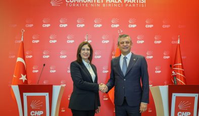 CTP Lideri İncirli, CHP Genel Başkanı Özel ile GörüştüDayanışma Mesajı İletti