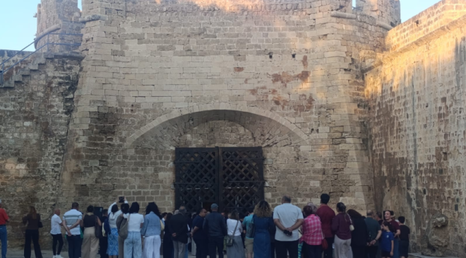 Gazimağusa’nın Tarihi Kapısı “Porta Del Mare” Restorasyonun Ardından Törenle Açıldı