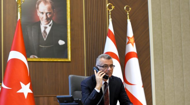 Cumhurbaşkanı Erhürman, DİSİ ve AKEL liderlerini tebrik etti