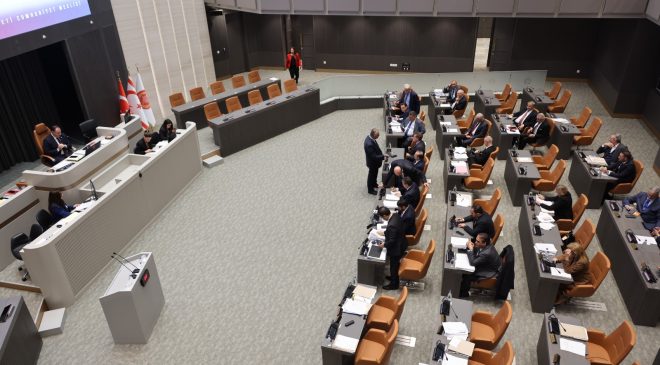 KKTC Meclisi’nde Sağlık Protokolü ve Orman Arazileri Yasası Görüşüldü