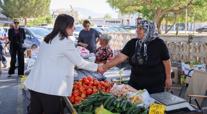 CTP Genel Başkanı Sıla Usar İncirli, Gönyeli ve Yenikent’te Yurttaşlarla Bayramlaştı