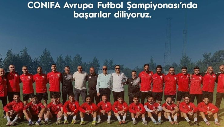Başbakan Ünal Üstel, KKTC A Milli Futbol Takımı’na Başarılar Diledi