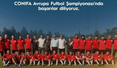 Başbakan Üstel’den CONIFA Avrupa Futbol Şampiyonası’nda Mücadele Edecek A Milli Takım’a Başarı Mesajı