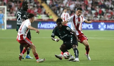Antalyaspor Süper Lig’e veda etti