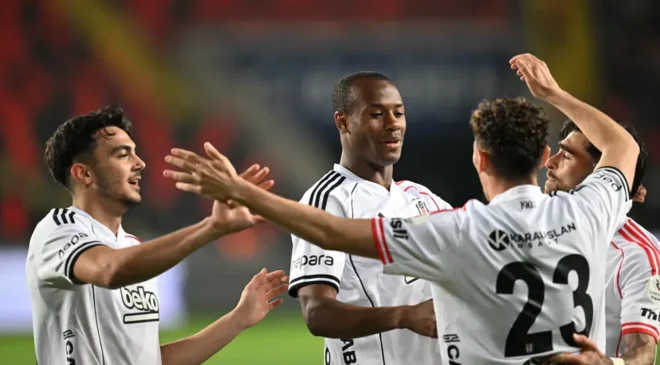 Beşiktaş, fişi ilk yarıda çekti