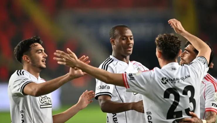 Beşiktaş, fişi ilk yarıda çekti