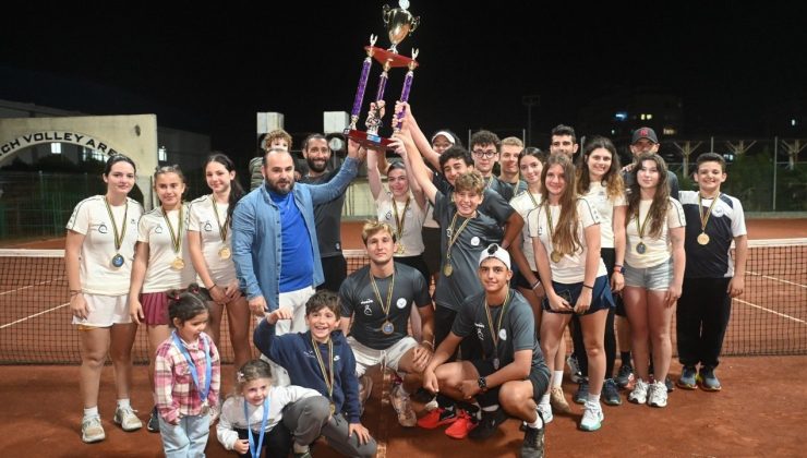 Kulüpler Arası Tenis Ligi şampiyonu GMBTK