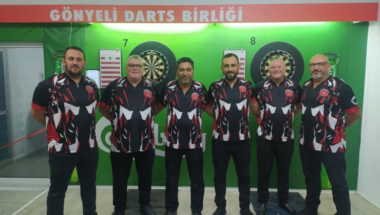 Gönyeli Darts Birliği şampiyon