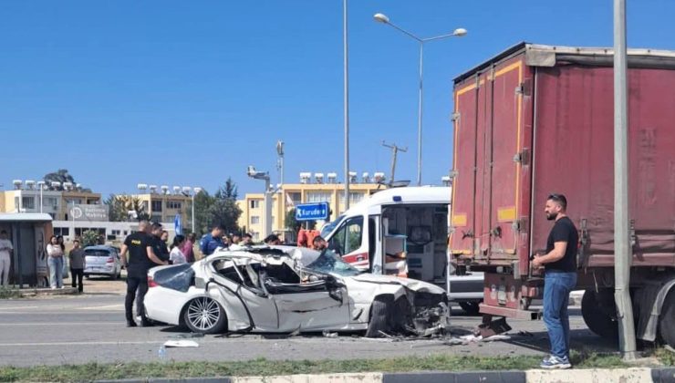 Turunçlu Kavşağı’nda yürekler ağza geldi