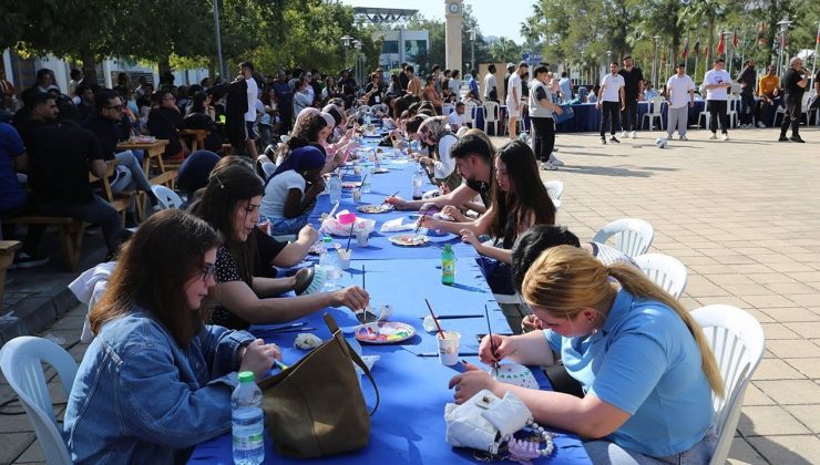 Neşeli Cumartesi etkinliklerinde LAÜ öğrencileri farklı aktivitelere katıldı