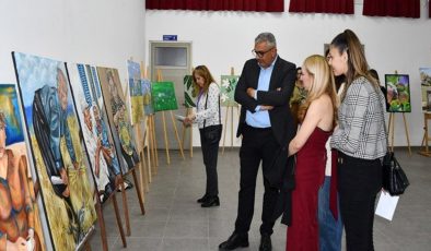 Mesarya’da “Adadan Esintiler” sergisi ziyarete açıldı