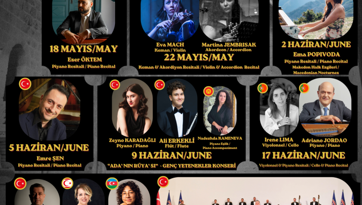 Kuzey Kıbrıs Uluslararası Bellapais Müzik Festivali pazartesi günü başlıyor