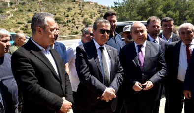 Üstel, Sadrazamköy ile Çatalköy-Değirmenlik yolunda incelemede bulundu