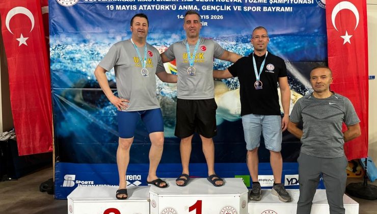 Yakın Doğulu Master Yüzücüler İzmir’e damga vurdu