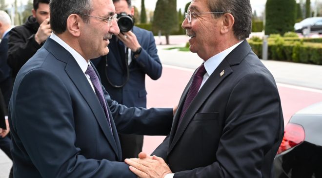 Başbakan Ünal Üstel, Ankara’da Cevdet Yılmaz ve Yaşar Güler ile Bir Araya Geldi