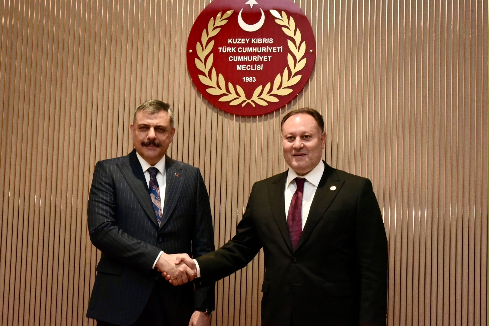 Meclis Başkanı Öztürkler, Türkiye İçişleri Bakanı Çiftçi’yi kabul etti