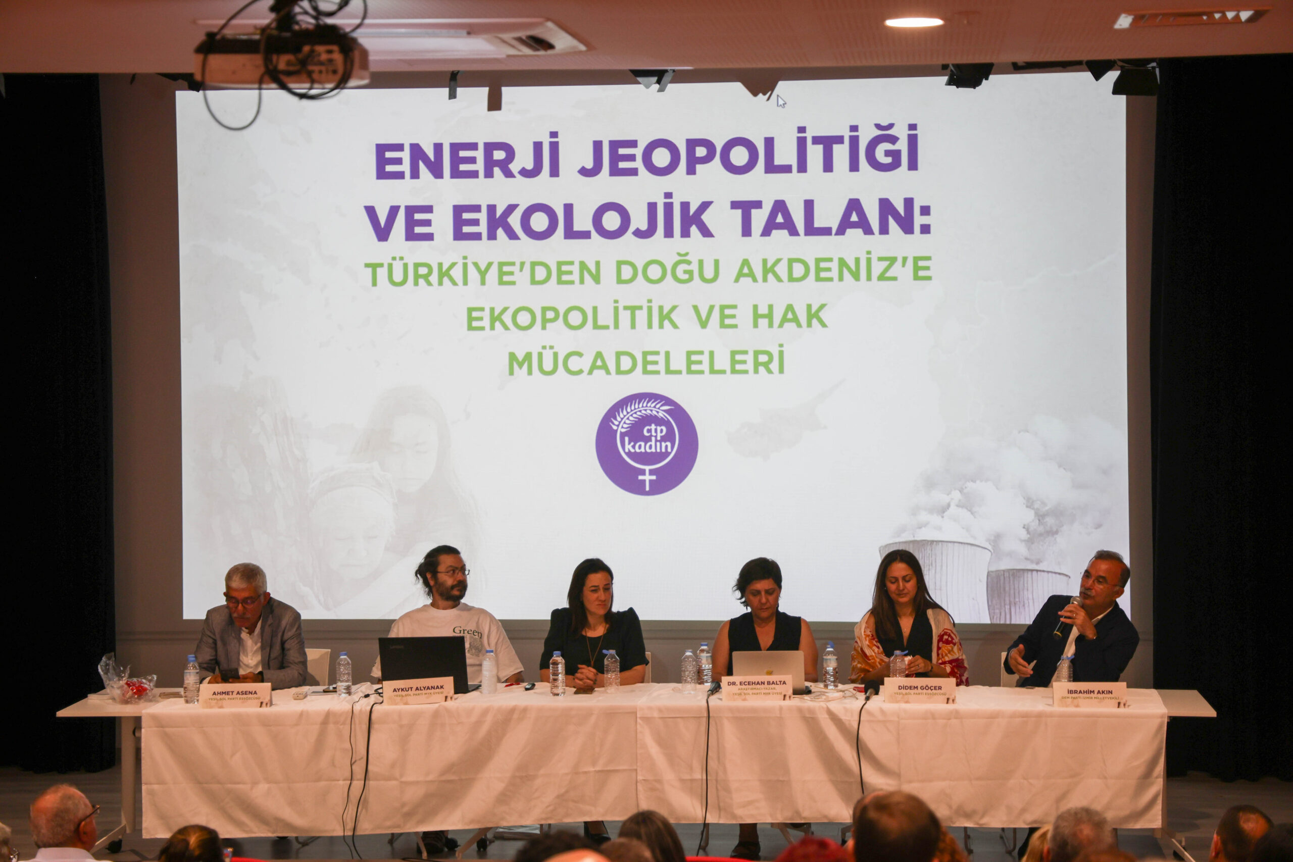 CTP Kadın Örgütü, Doğu Akdeniz’deki Ekolojik Yıkım ve Enerji Politikalarını Masaya Yatırdı