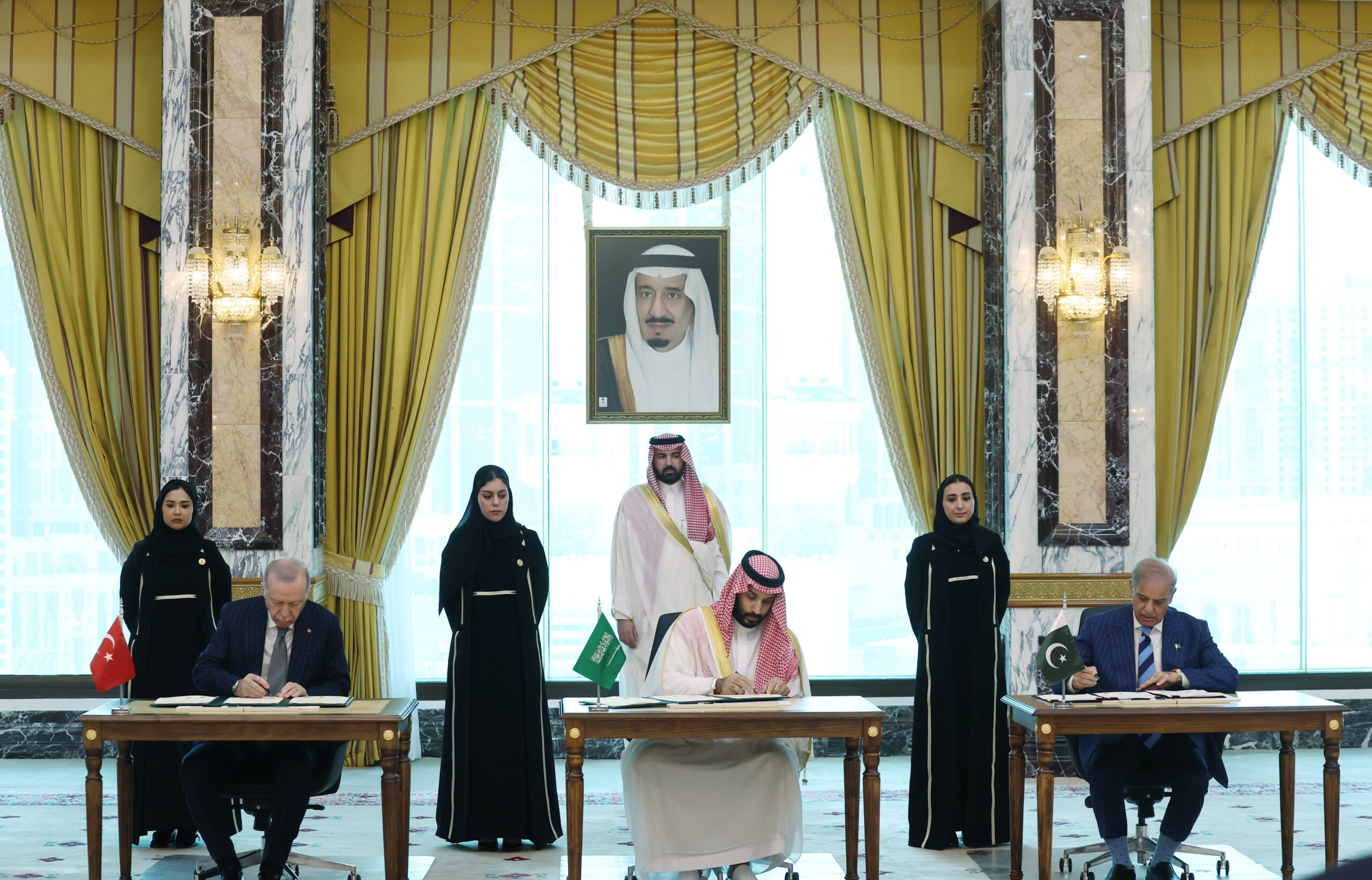 Türkiye, Suudi Arabistan ve Pakistan’dan Ortak Savunma Anlaşması