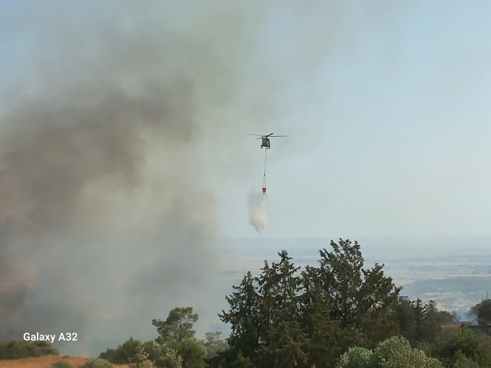 Tirmen’deki Orman Yangını SöndürüldüSoğutma Çalışmaları Sürüyor