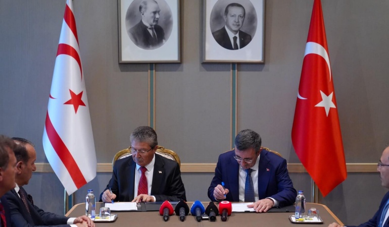 Ankara’da KKTC’nin dijital dönüşümü için fiber optik ek protokolü imzalandı